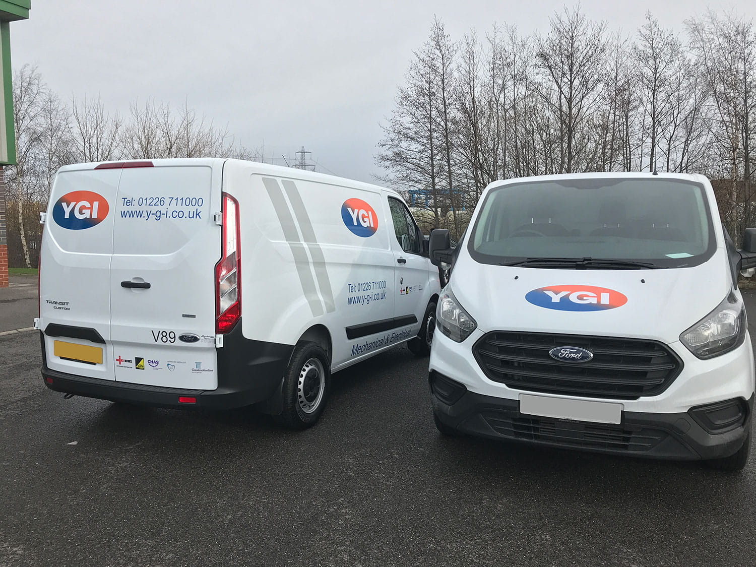 An image of fleet signwriting.